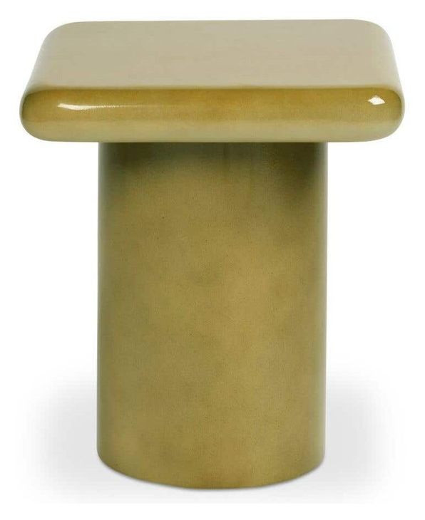 Daisy Green Square Side Table