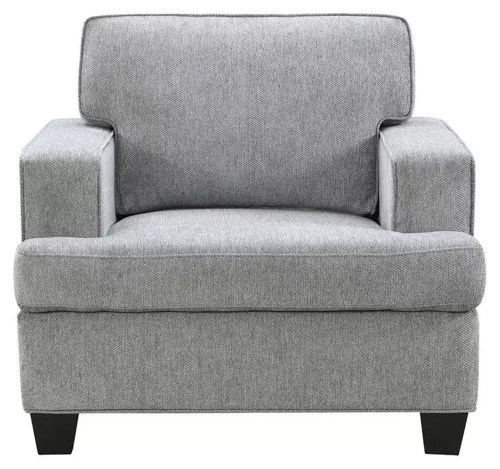 Baldwin Dalton Graphite Upholstered Lounge Chair