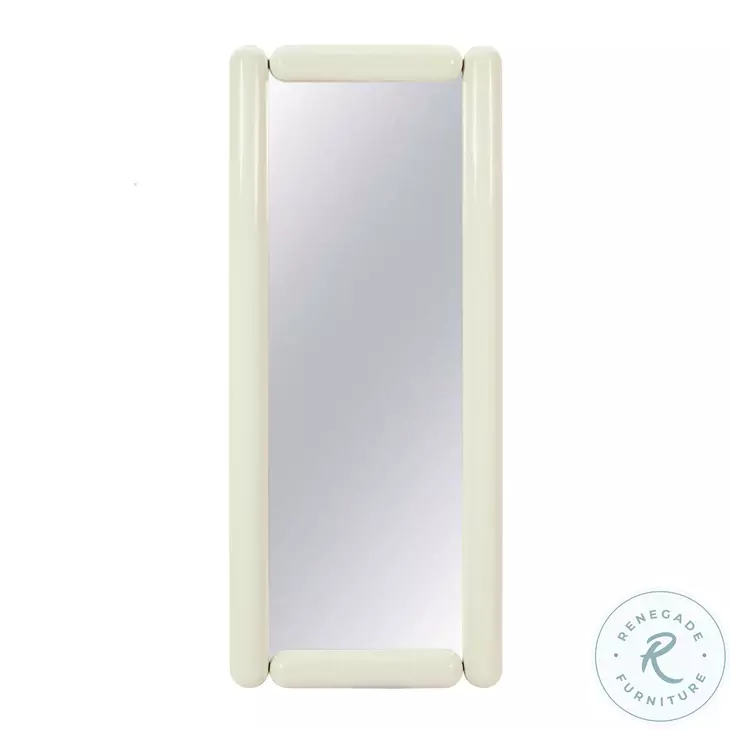 Cozzi Cream Large Floor Mirror