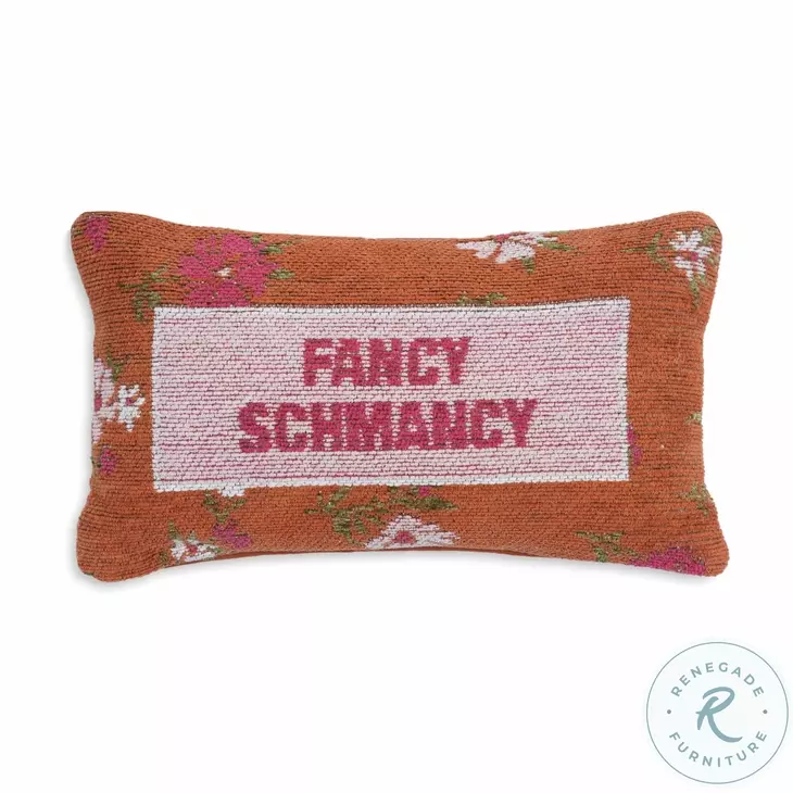 Fancy Schmancy Jacquard Cotton Pillow