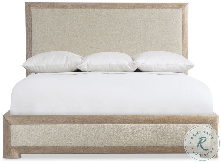 Aventura Marcona California King Upholstered Panel Bed