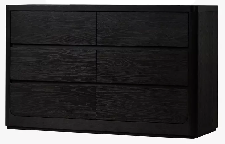 Modena Midnight Blue 6 Drawer Dresser