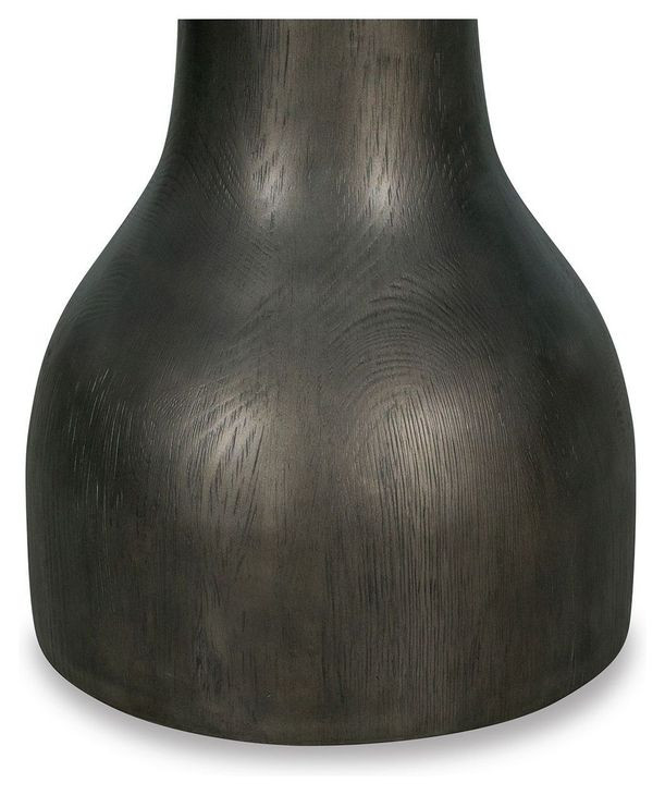 Saddlewood Coffee Bean Round Accent Table