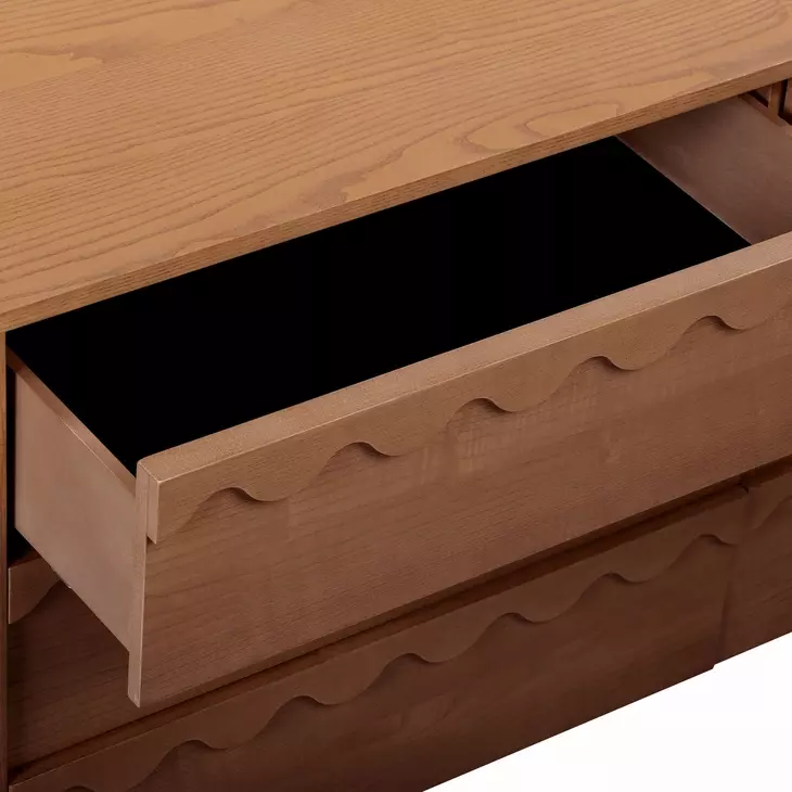 Oodle Walnut 6 Drawer Dresser
