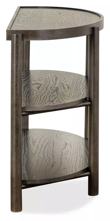 Hadleigh Black Coffee Bean Free Form Nesting Occassional Table Set