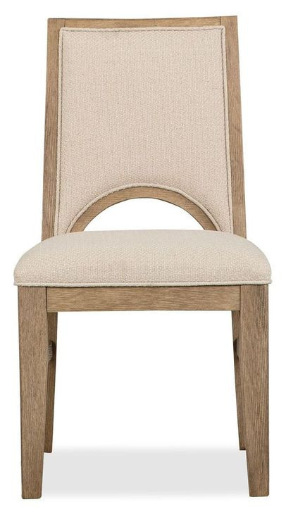 Tristan Brown Upholstered Side Chair Set of 2