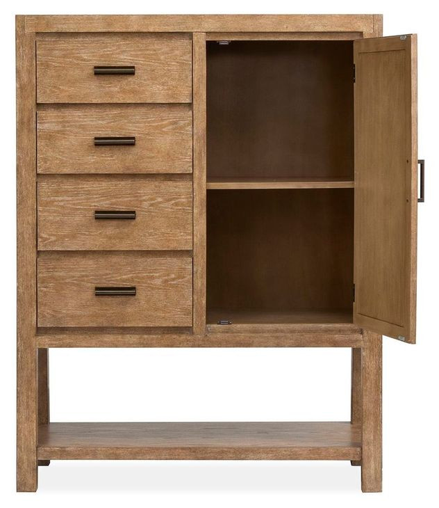 Plum Creek Sierra Brown Storage Panel Bedroom Set