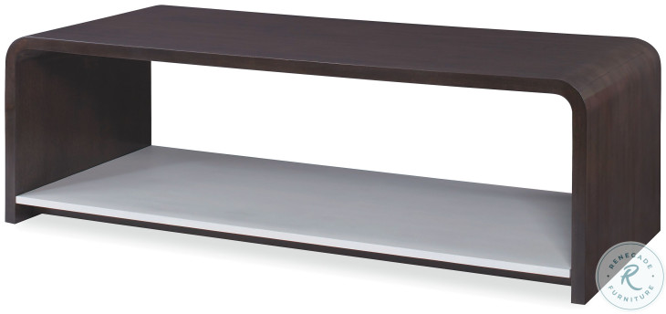 Aria Brownstone And Oxford White Occasional Table Set