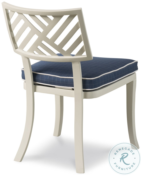 Sloan Cloud White Outdoor Dining Side Chair