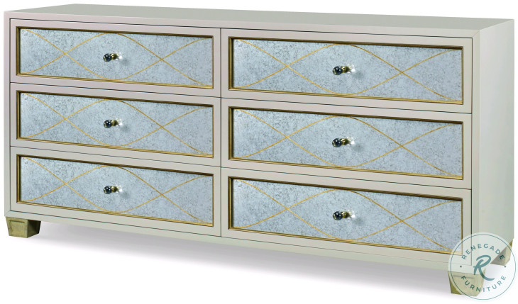 Avery Neutral 6 Drawer Dresser