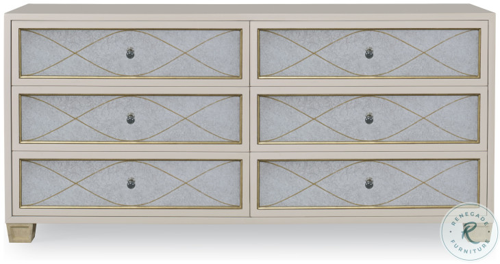 Avery Neutral 6 Drawer Dresser