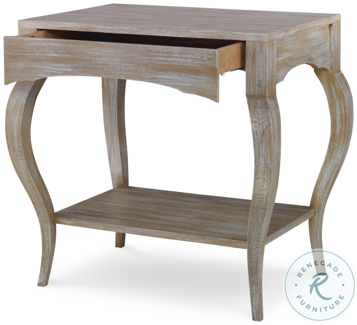 Marquerite Swedish Blue 1 Drawer Nightstand