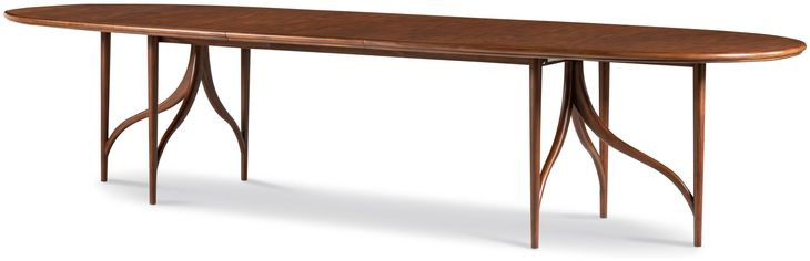 Quentin Brown 134" Extendable Oval Dining Table