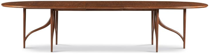 Quentin Brown 134" Extendable Oval Dining Table