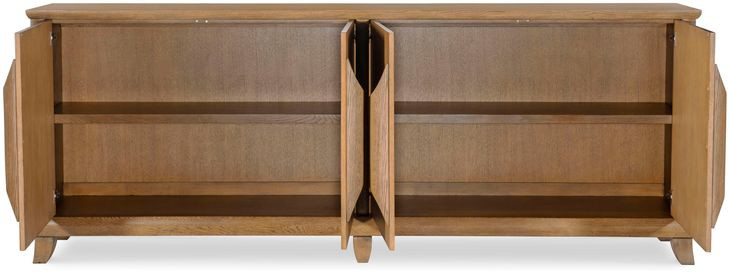 Cyrus Brown 4 Door Credenza