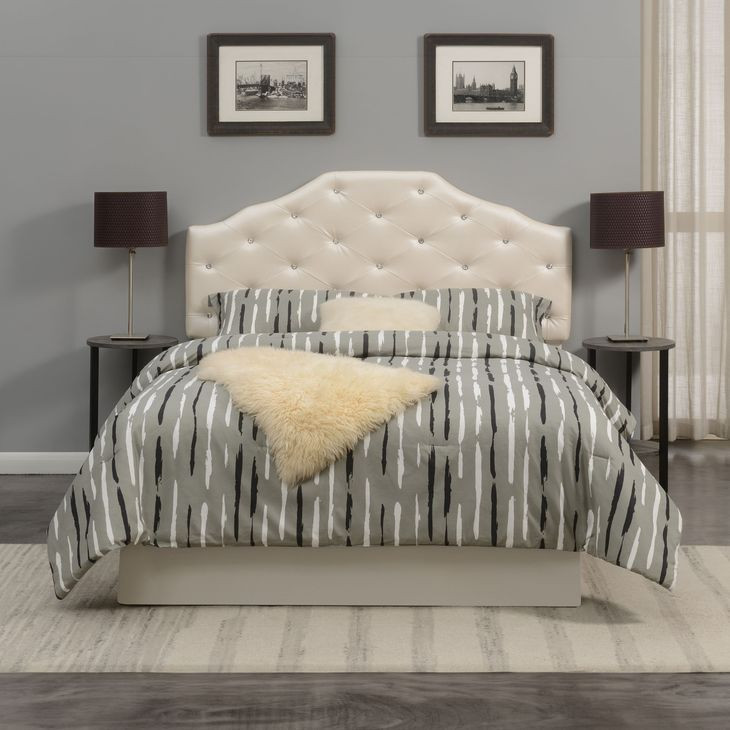 Dawson Gold Upholstered Queen Headboard