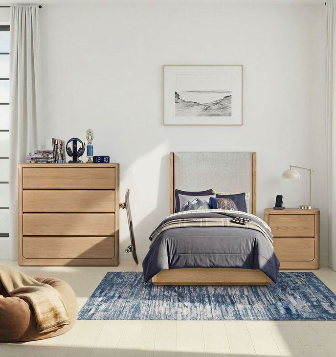 Modena Natural 4 Drawer Chest