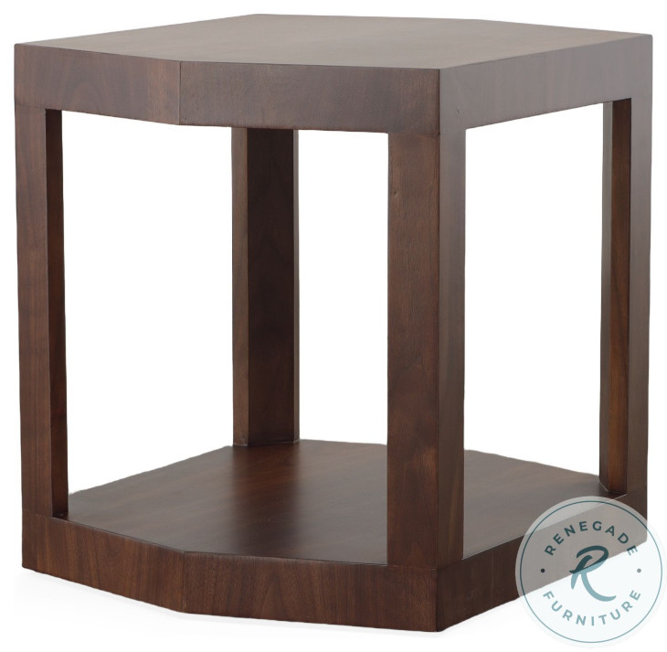 Compositions Walnut Side Table