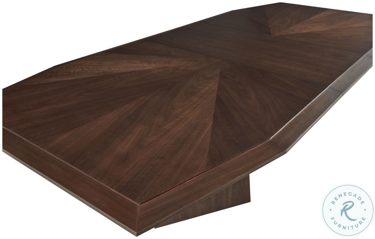 Compositions Walnut 88" Extendable Dining Table