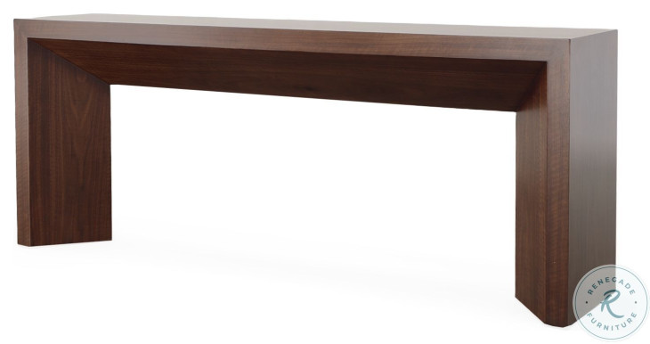 Compositions Walnut Console Table