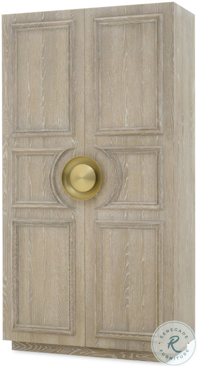 Cadence Sand Cerused Wardrobe