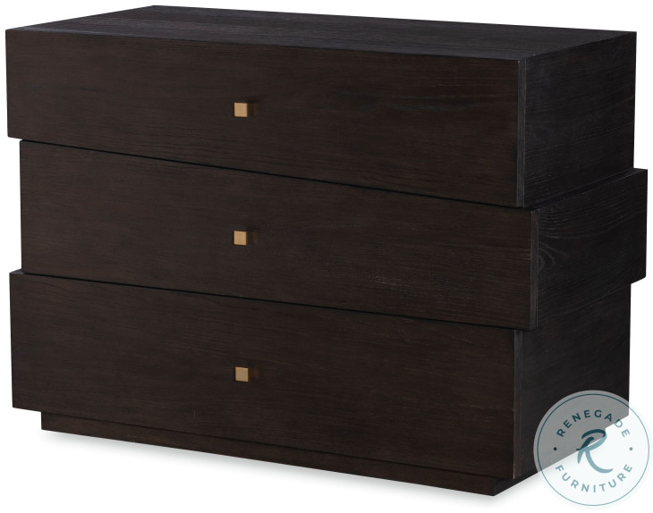 Cadence Mocha 3 Drawer Chest