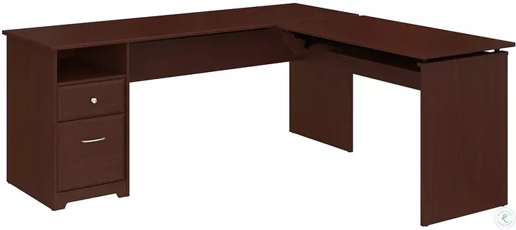 Cabot Harvest Cherry Sit To Stand Desk