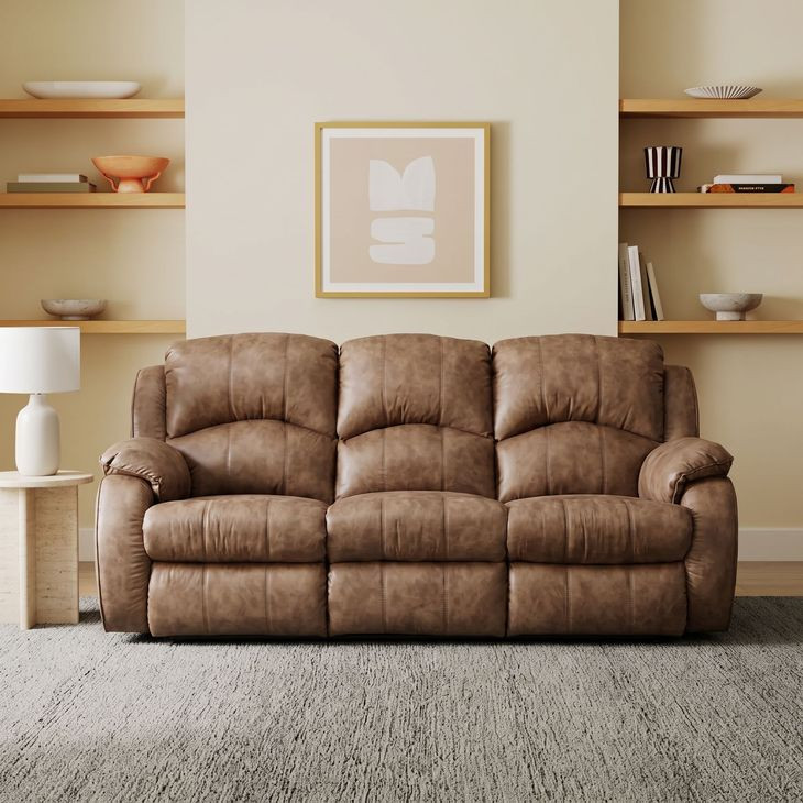 Cagney Vintage 89" Power Reclining Sofa with Power Headrest and USB Charging