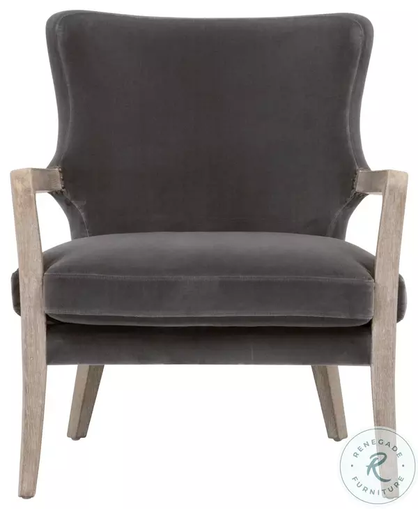Calvin Natural Gray Club Chair