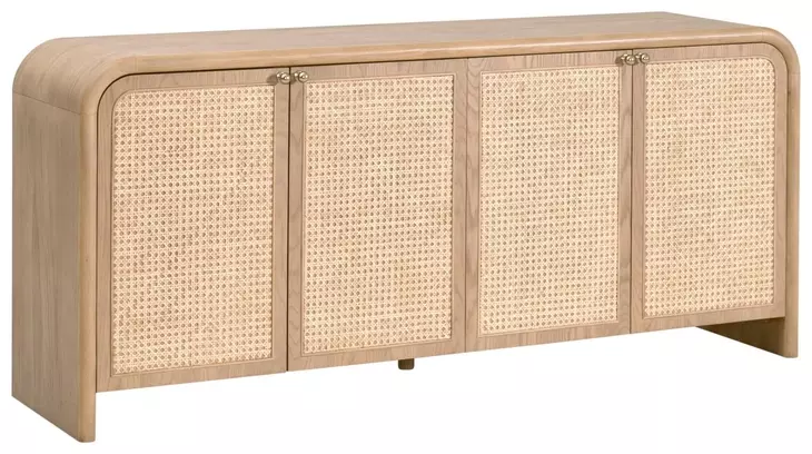 Cannes Brown 4 Doors Media Sideboard