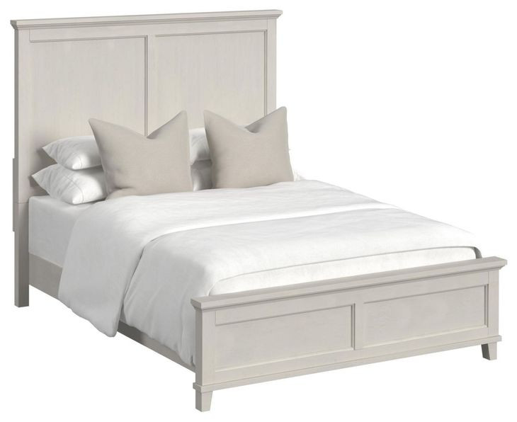 Henrik Ivory Full Panel Bed