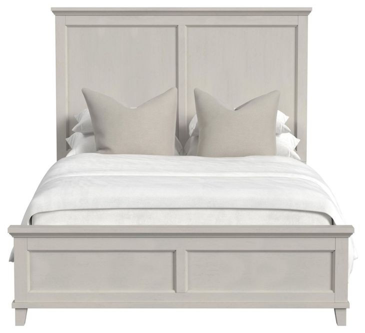 Henrik Ivory Full Panel Bed