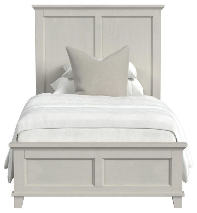 Henrik Ivory Twin Panel Bed