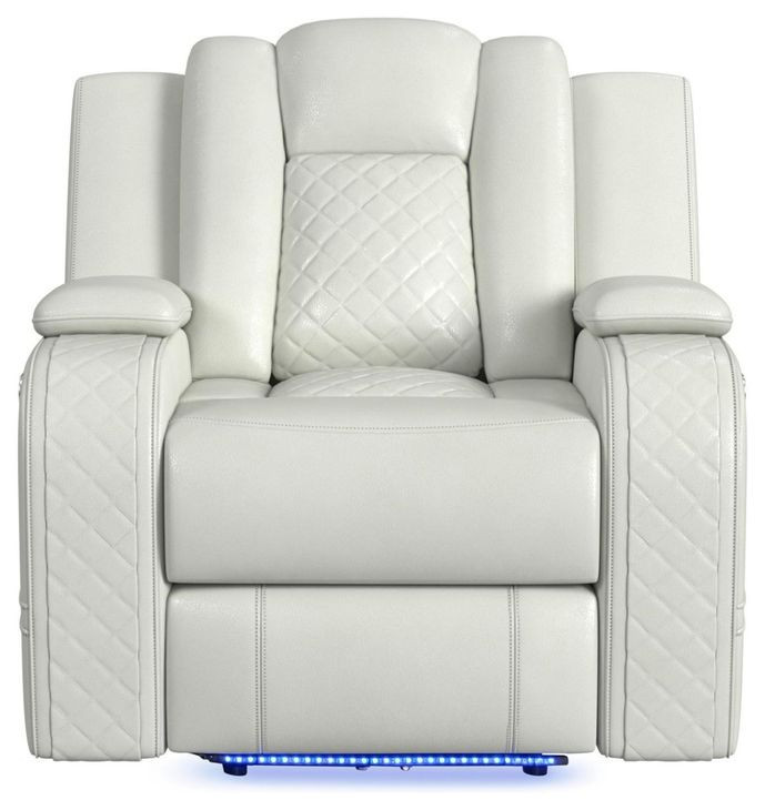 Amias Oyster Power Motion Recliner with LED and USB Charging