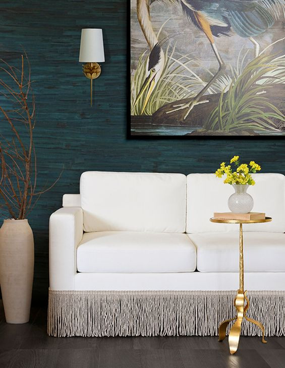 Barclay Gold Leaf Round Cigar Table