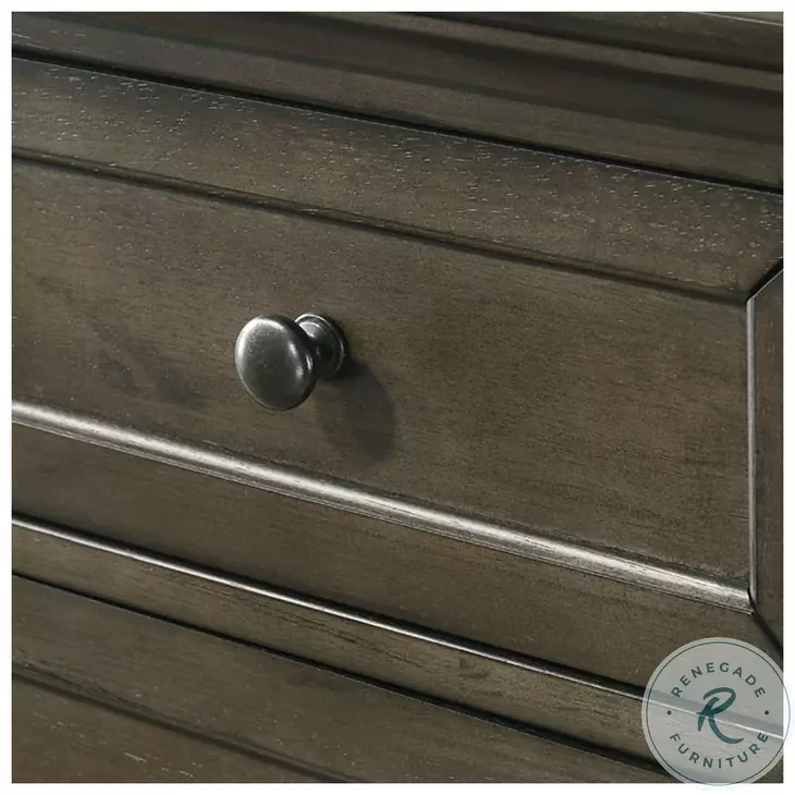 San Mateo Gray Panel Bedroom Set