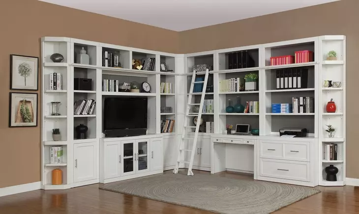 Catalina Cottage White 22" Open Top Bookcase