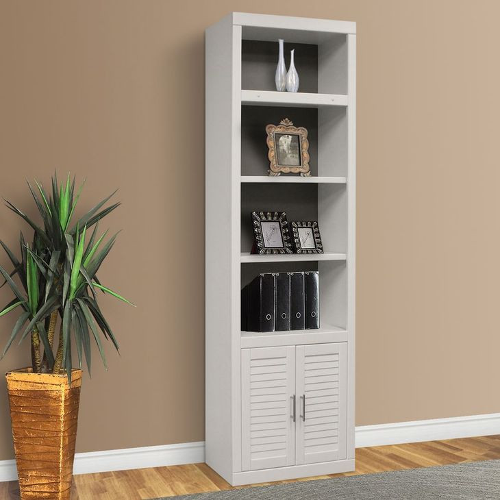 Catalina Cottage White 32" Open Top Bookcase