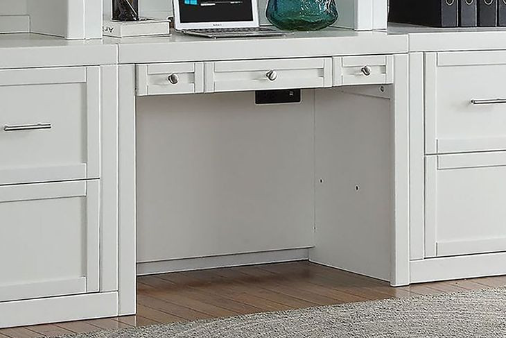 Catalina Cottage White 40" Library Desk