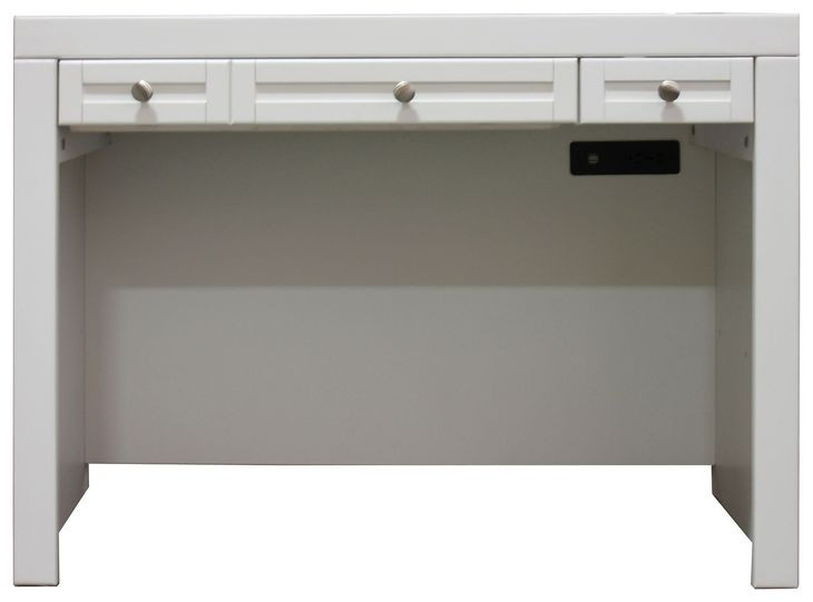 Catalina Cottage White 40" Library Desk