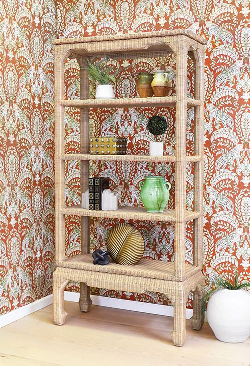 Cavalier Brown Etagere with 4 Shelves