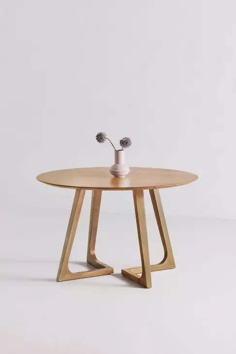 Godenza Natural 47" Round Dining Table