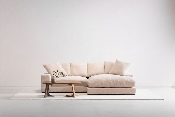 Godenza Brown Oval Coffee Table