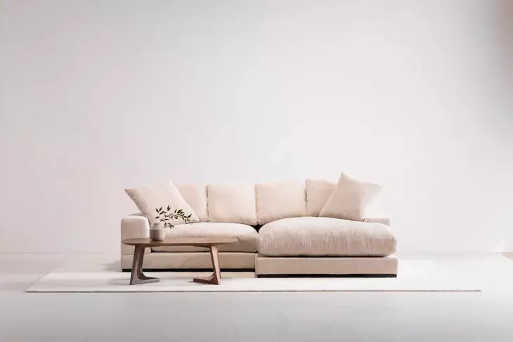 Godenza Brown Oval Coffee Table