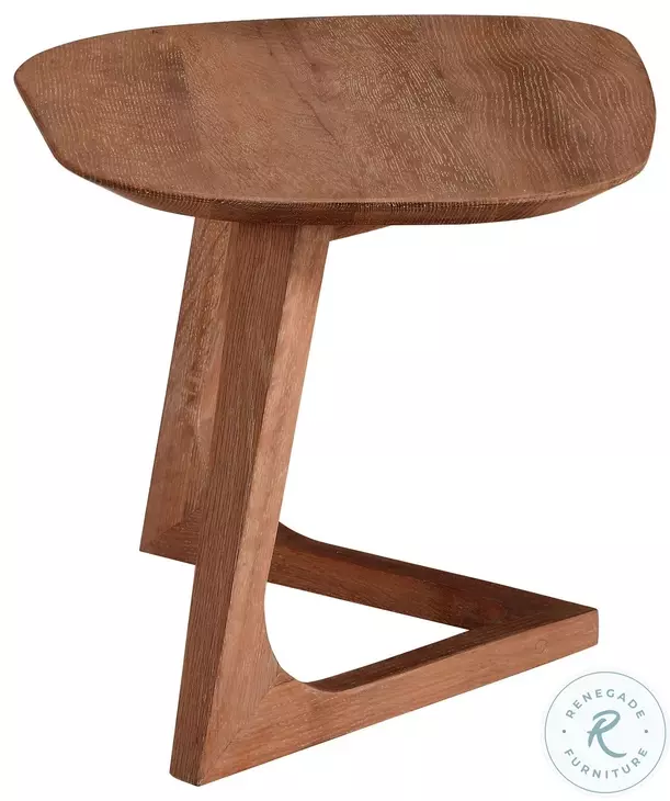 Godenza Brown Oval Occasional Table Set
