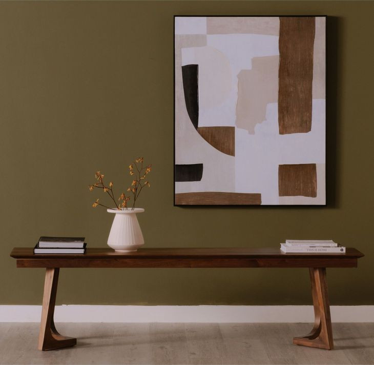 Godenza Brown Accent Bench