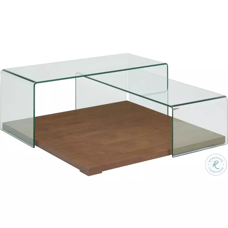 Kinetic Walnut Coffee Table