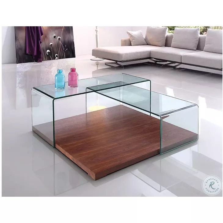 Kinetic Walnut Coffee Table