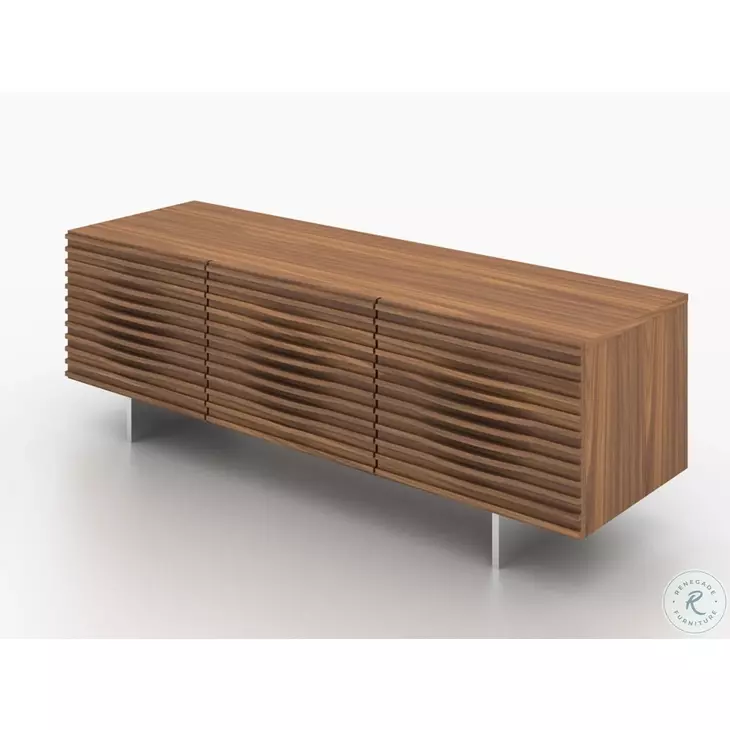Moon Walnut Entertainment Center