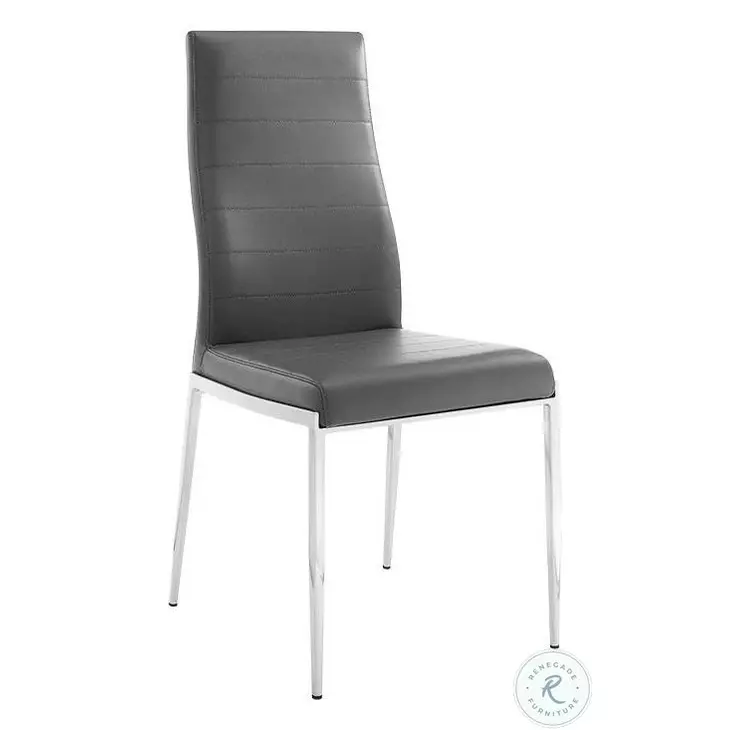 Firenze Dark Gray Dining Chair Set Of 2